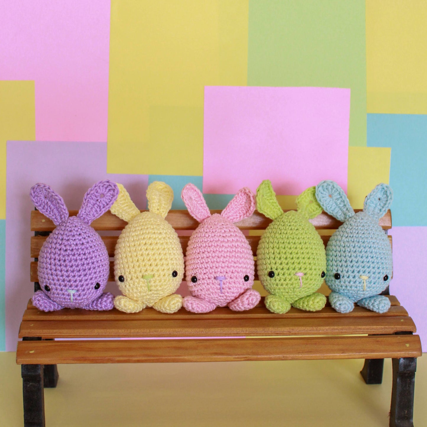 Paquete de conejitos de Pascua Ester