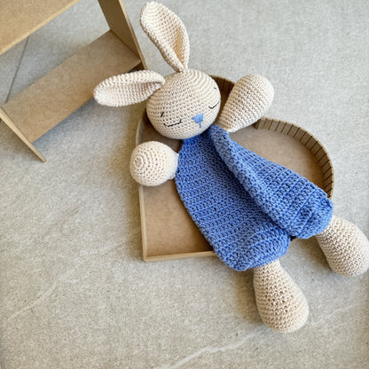 Mantita de Apego: Bibi Cone Azul