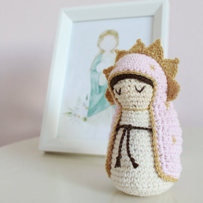 Virgen de Guadalupe: MEDIANA ROSA