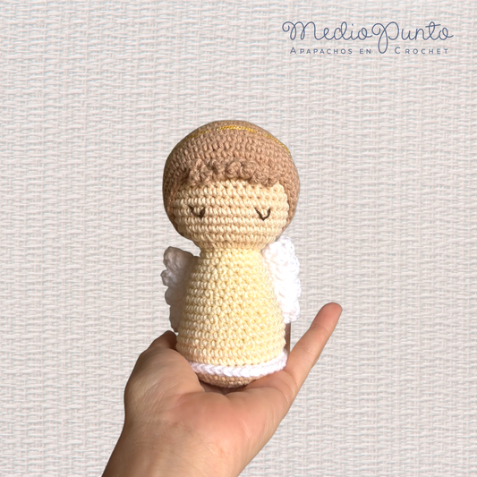 Ángelito de la Guarda Amarillo Bebe