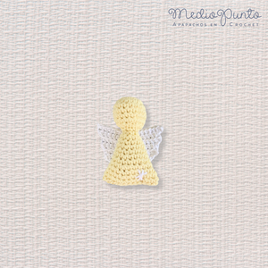 Mini Angelito Amarillo Pastel