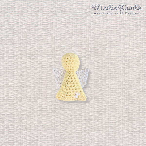 Mini Angelito Amarillo Pastel