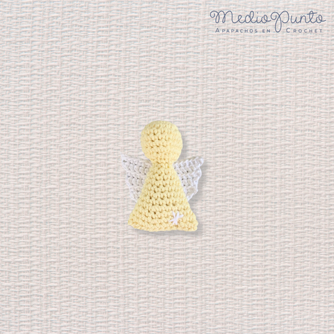 Mini Angelito Amarillo Pastel