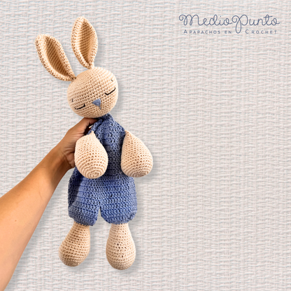 Mantita de Apego: Bibi Cone Azul