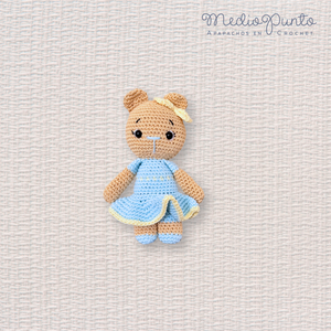 Mini Osita Azul Cielo