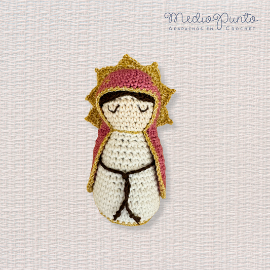 Virgen de Guadalupe: Mediana Rosa Viejo